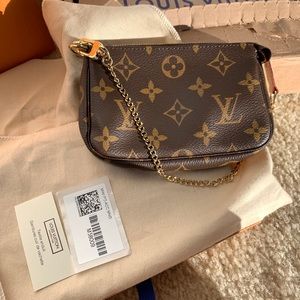 Brand New LV Mini Pochette, Made in France